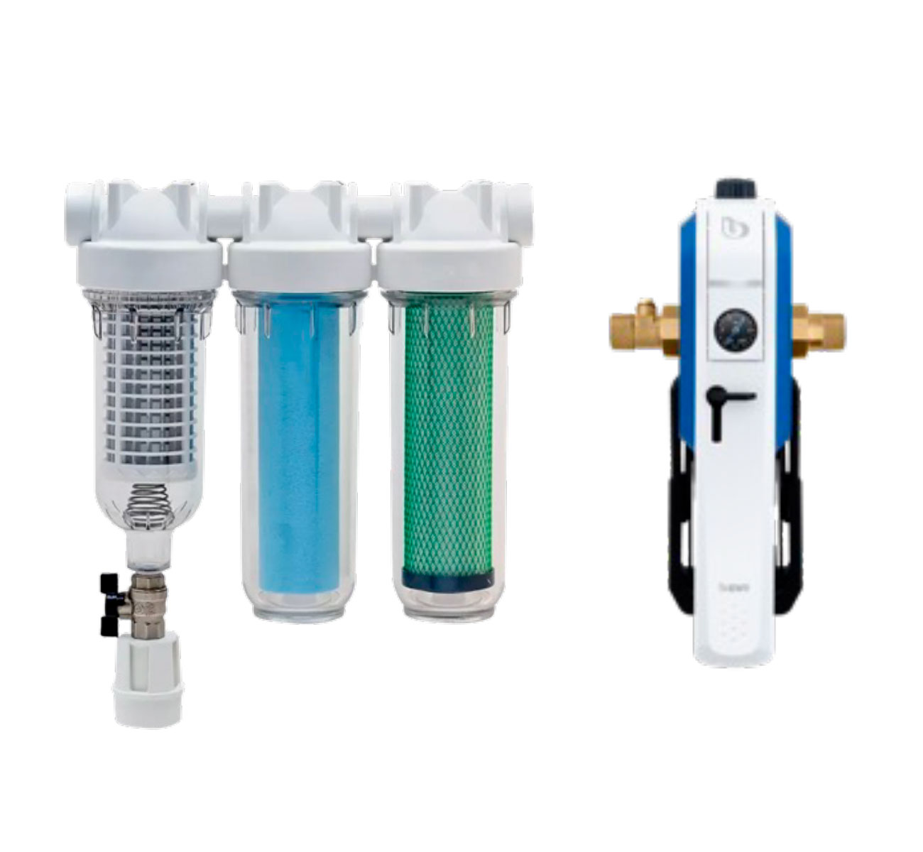 Station filtration eau de pluie - Green Climat - Traitement de l'eau